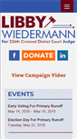 Mobile Screenshot of libbyforjudge.com